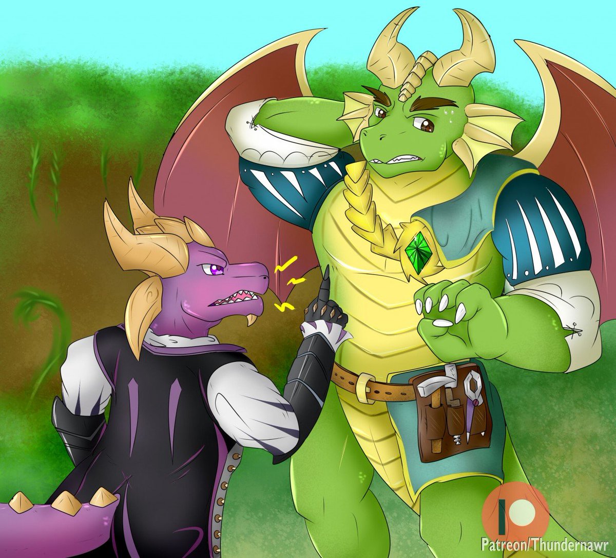 GrassZangoose's tweet photo. I guess it was inevitable, but here I am now with another kin~

Spyro, The Nohrian Butler Dragon of Victoria Housekeeping.

My tongue is as sharp as my knives. I may be small and cute, but don't always expect service with a smile... https://t.co/0Bdcjg66h0