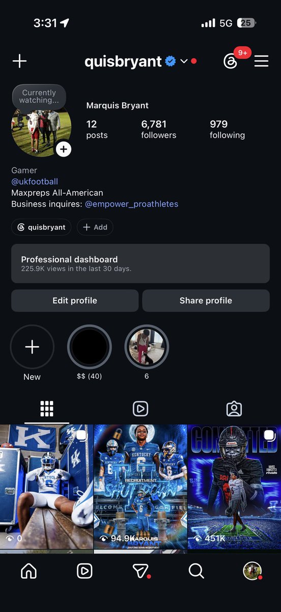 QuisBryantt's tweet photo. BBN Fans, show some love on the new post and hit that follow button😼💙🤍 https://t.co/aw05qzdlBP