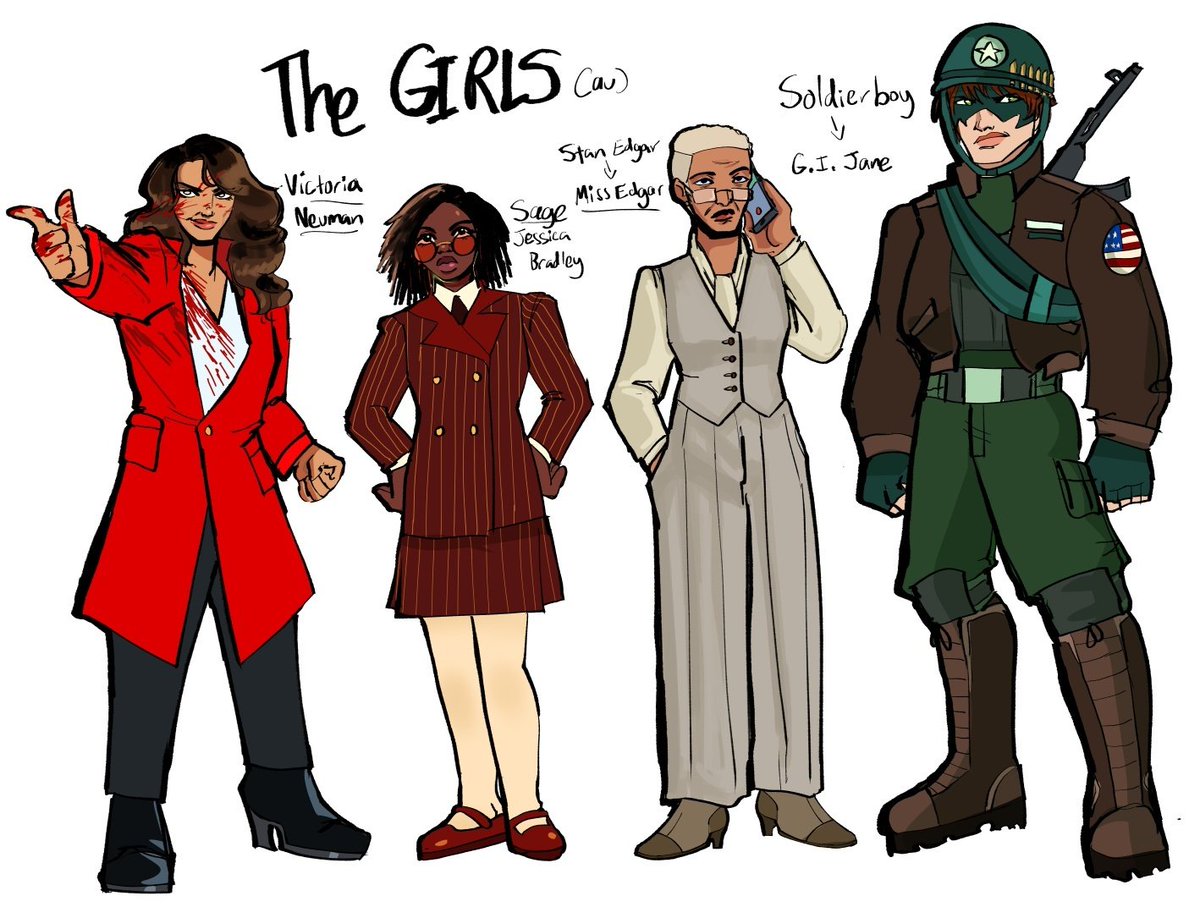 deedeevertigo's tweet photo. #theboys the girls au more girls :D https://t.co/sqVfIhN5T9