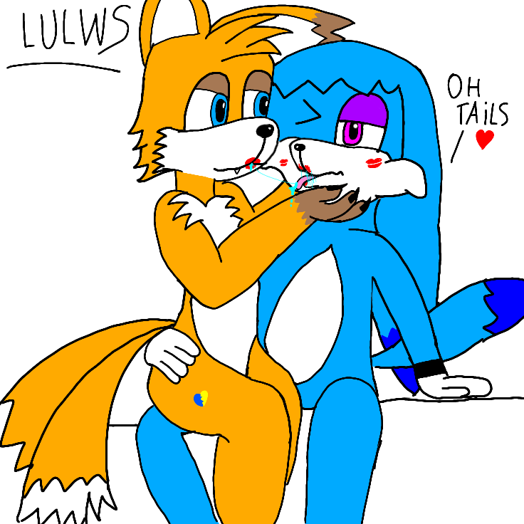 LulwsTheFox's tweet photo. Two gay foxes during the pride month 
#kittails #Tails #KitTheFennec #pridemonth #SonicTheHedghehog https://t.co/p457pPsOZ7
