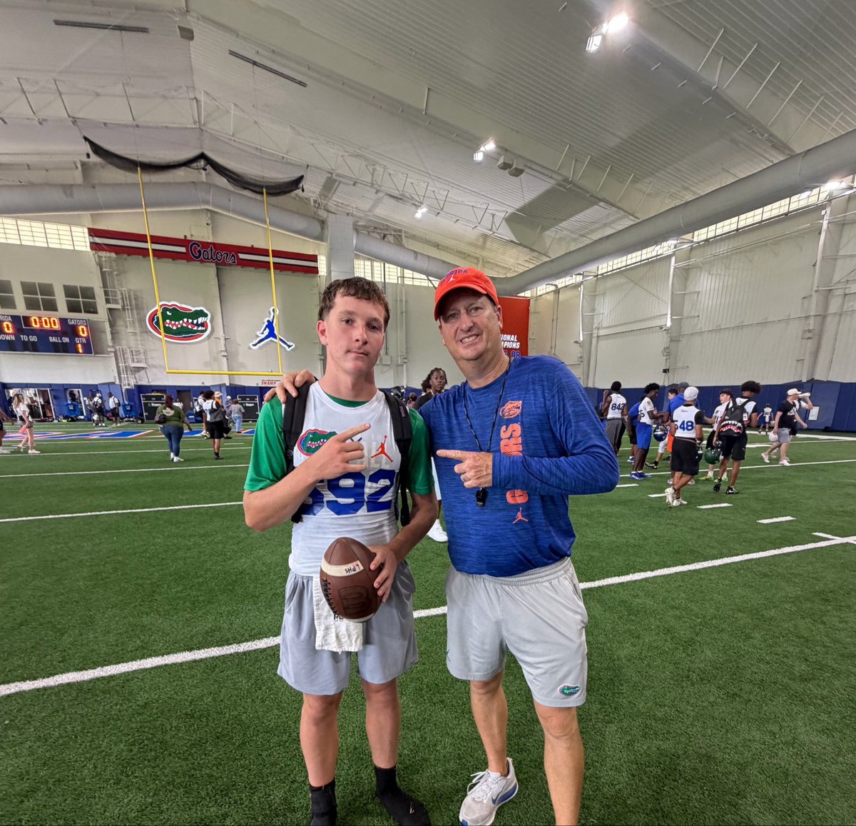 colewalkertwov's tweet photo. Had a great time at @GatorsFB prospect camp‼️‼️@SumsBurner @Buster_Faulkner @CoachWhiteFB @CoachGChatman @CoachC_Foster @CoachCraddock @CoachDavisWR @CoachC_Foster @CoachGasparato @CoachBamHardmon @CoachJayDel1 @CoachWood26 @QBcoach1 @RecruitLPHS @Fred_611 @TramellJonesJr https://t.co/rUtxyJpDCp