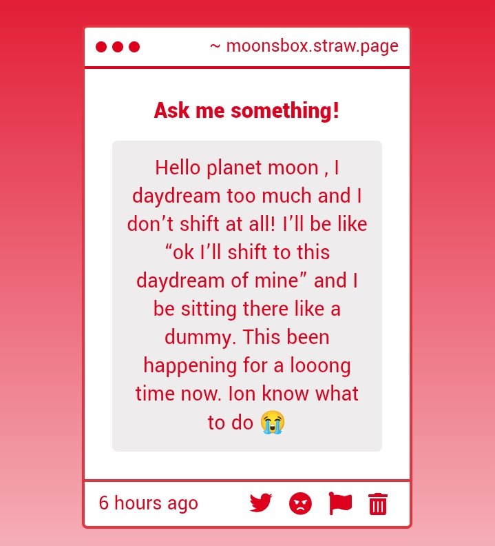 moonsonjupiter's tweet photo. start shifting while daydreaming?
why get rid of a problem when you can add it to your solution? just actively intend to shift and focus more on your dr, even if it's "scattered" due to the connection, will and intention, you will shift https://t.co/Dbsz8cIK7o