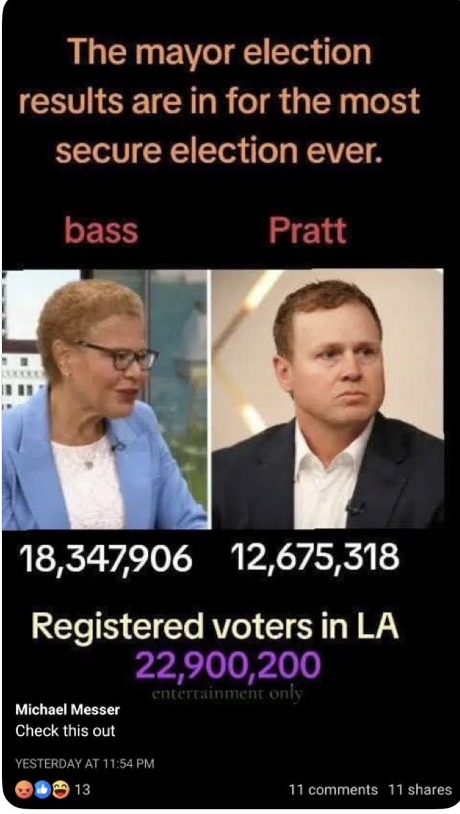 GDw2145's tweet photo. @WHLeavitt It would NOT surprise me if Steve is eliminated, because California has the second most corrupt system behind China ! https://t.co/dPwr2U8NJQ