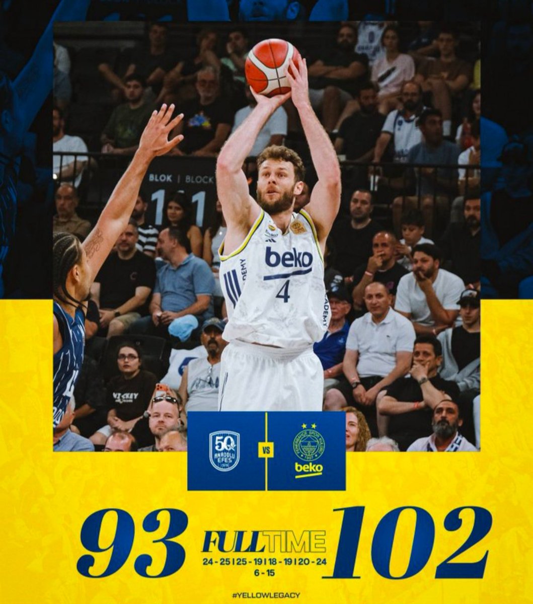 cany4545's tweet photo. Finaldeyiz 💪
Tebrikler Fenerbahçe Beko 👏💛💙🥰
#YellowLegacy https://t.co/4YwDcvRe1l