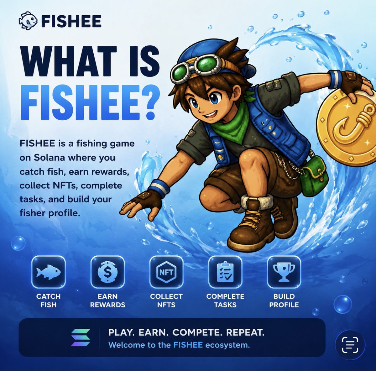 bytesaege's tweet photo. What is $FISHEE?

Most people see a fishing game.

What they're missing is that FISHEE is building an entire gaming ecosystem around $FISHEE.

Let's break it down. 🧵👇

@FisheeFun https://t.co/M8xfwRP6Dy
