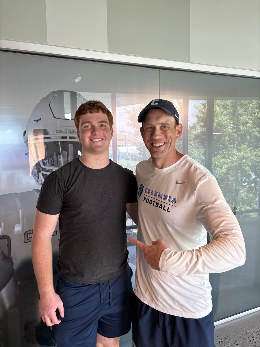 JoeRoche2028's tweet photo. After a great camp, I am honored to announce I have received my first D1 offer from Columbia University! @Coach_Poppe @Coach_Skjold @Grant1Coach https://t.co/W3Vo3uItAW