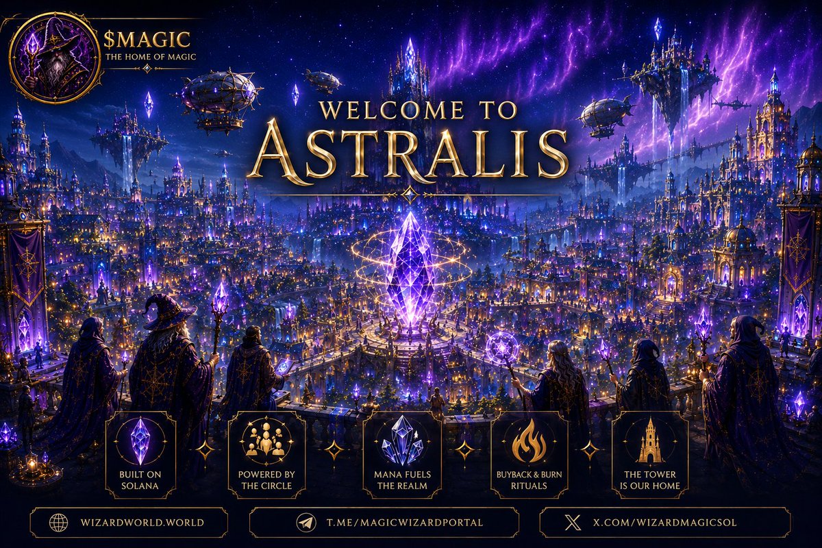 WizardMagicSol's tweet photo. @D3nny_crypto Always active 
$MAGIC in here 🔮💥 

We're locked in ⚔️ https://t.co/kF0B18vlAD