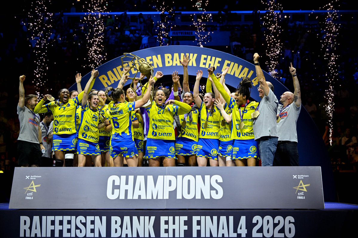 MetzHandball's tweet photo. POUR L’HISTOIRE. 👑 https://t.co/AgMec5M4uC
