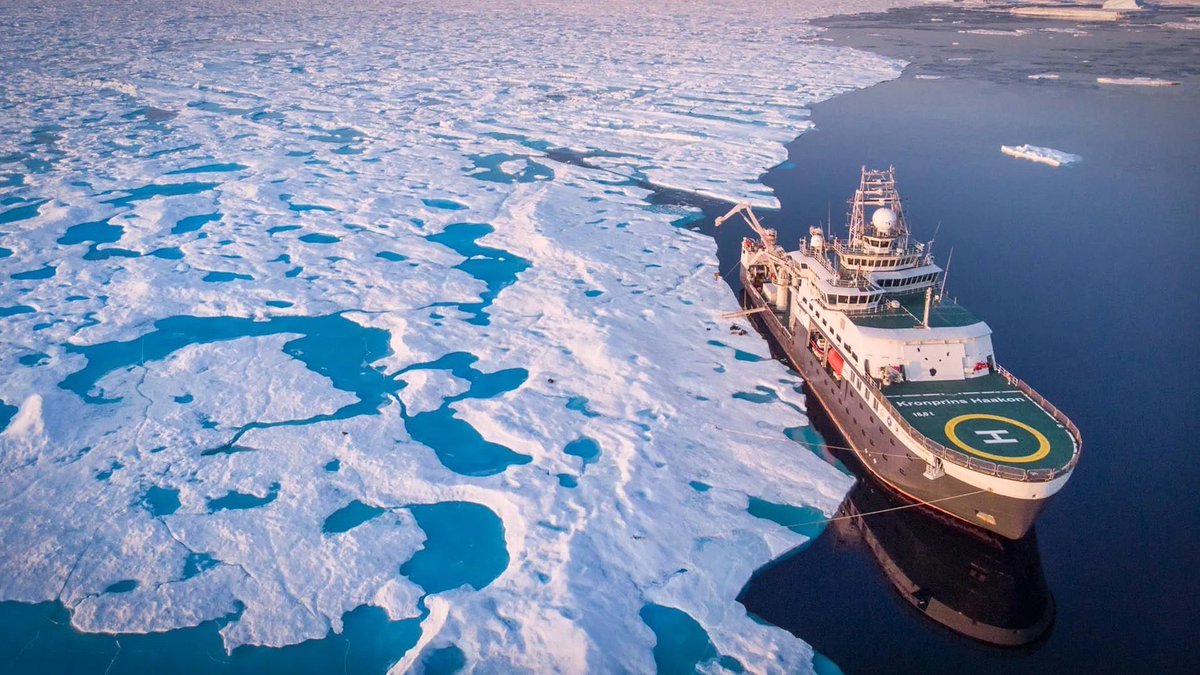 Oxygen_Token's tweet photo. The Arctic Ocean has passed a tipping point and may never recover.

Scientists once thought melting sea ice would boost marine life by letting more sunlight into the ocean, but a 20-year study suggests the opposite may be happening.

As the ice disappears, sunlight triggers chemical reactions that remove nitrate, a key nutrient at the base of the Arctic food web.

Less nitrate means less plankton, less food for fish, seabirds, and whales, and reduced carbon absorption from the atmosphere.

Researchers say this shift began around 2009 and is unlikely to reverse.

This is not a future warning; it may have started more than 15 years ago.