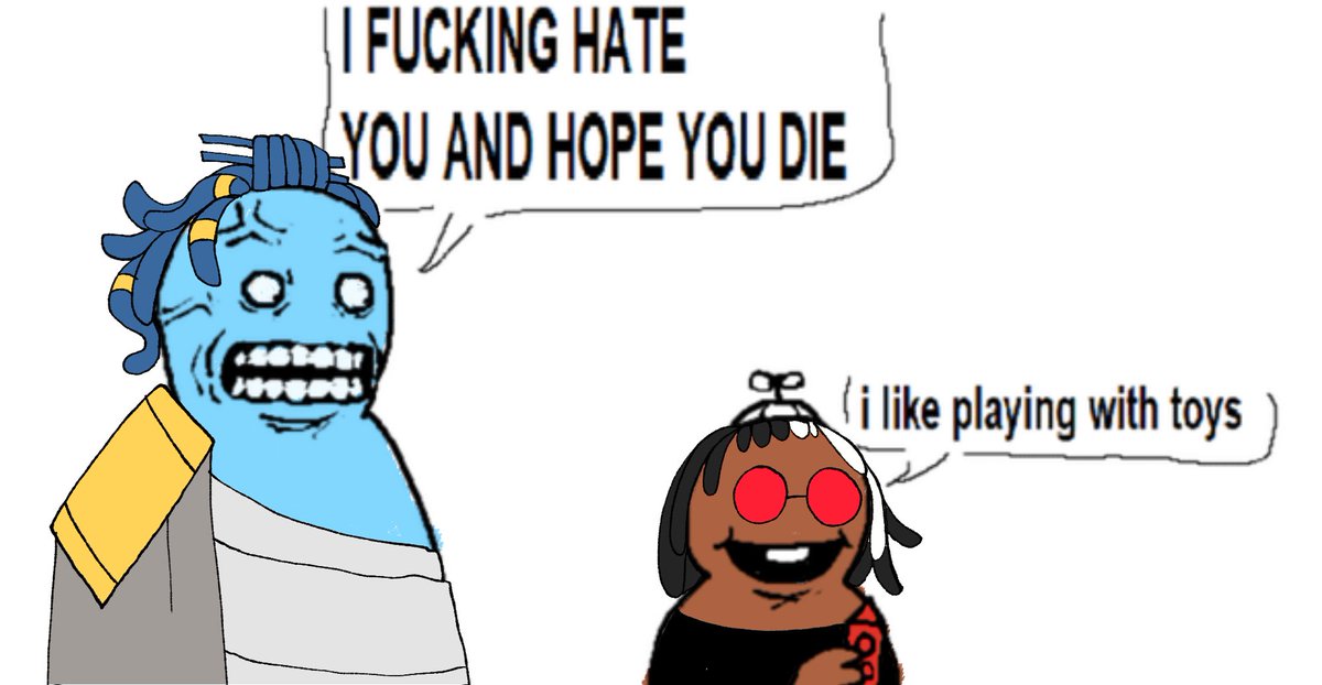 DevourYourMoon's tweet photo. Ballas canonical rage towards middle schoolers is kind of hilarious unfortunately #warframe https://t.co/TVSIli5mUr