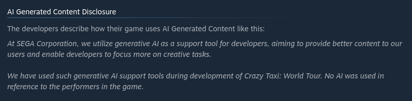 Gyossaits's tweet photo. @Oddabellatay From Crazy Taxi's Steam store page https://t.co/suh7qoXLId