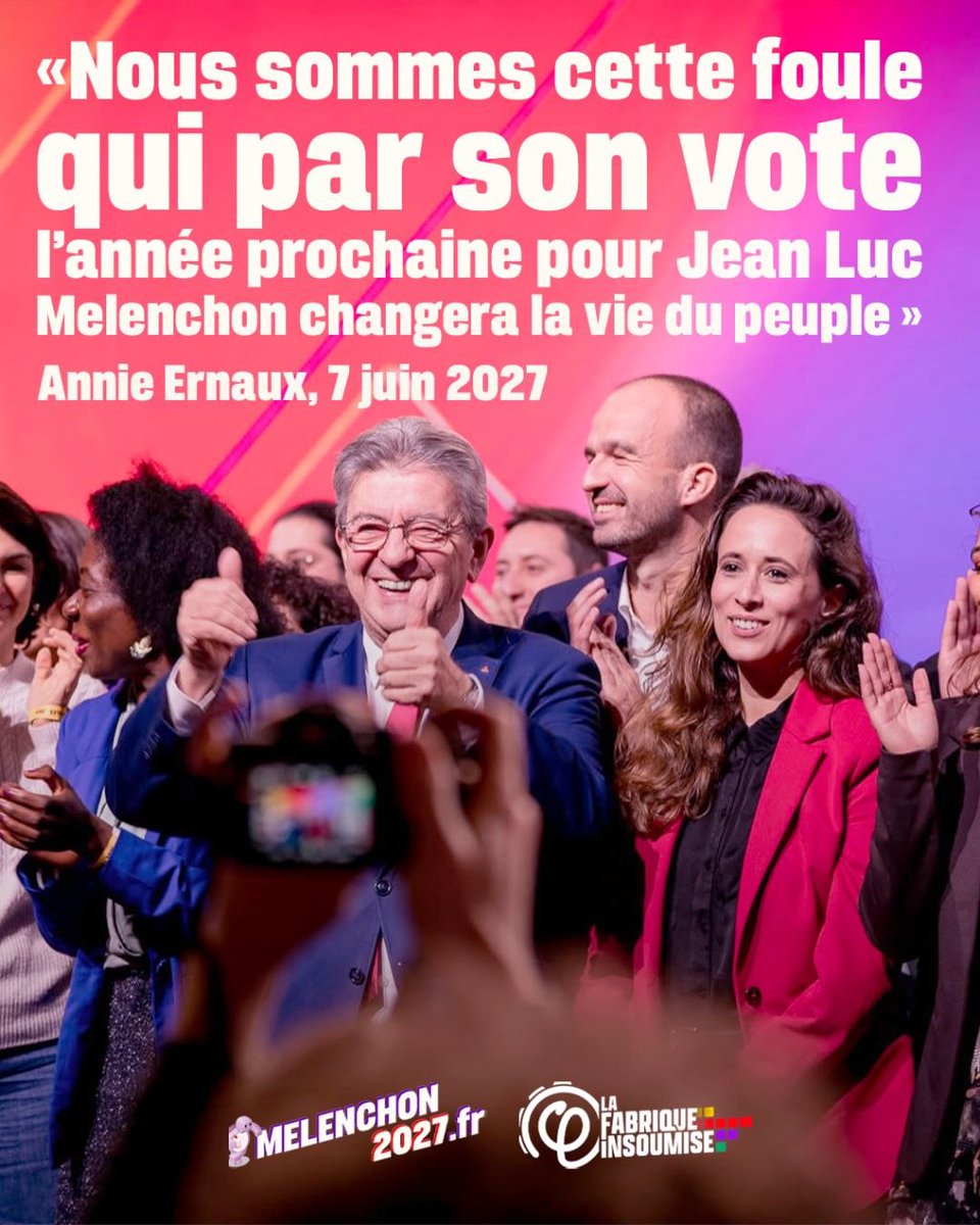 FolCorine's tweet photo. @AvecRoussel Peu importe... pour nous ca sera la nouvelle France et la 6ème République ! 
#JLMpresident2027 https://t.co/Vq9i2uwX4L