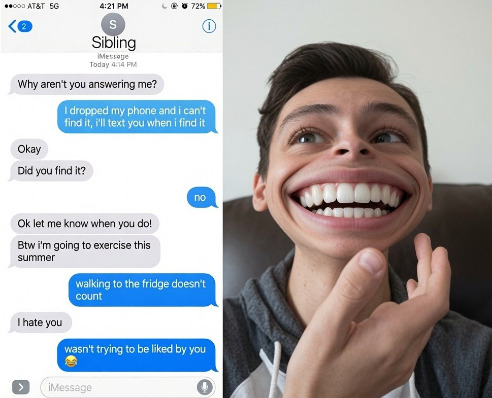 spreadlove2027's tweet photo. When your ex tries to hit you up. 😭 https://t.co/x2QCfG9wl4