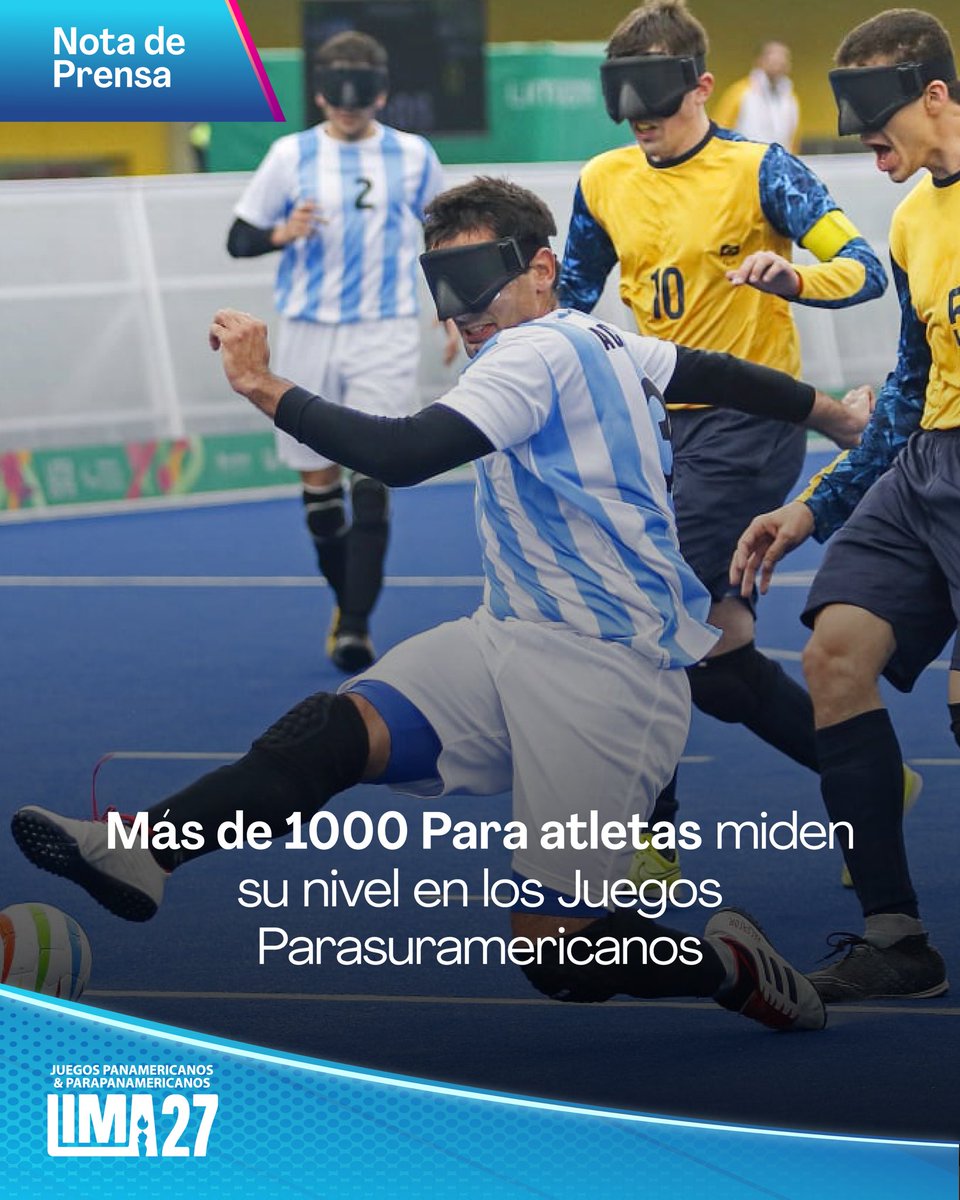 Lima2027Juegos's tweet photo. 🏅 Valledupar reunirá a Para atletas de 12 países en los Juegos Parasuramericanos, una competencia que permitirá seguir de cerca a varias de las figuras que podrían destacar en los Juegos Parapanamericanos Lima 2027.

💪 Más info en nuestra #NotaDePrensa:
https://t.co/LeuW0Ln6UC https://t.co/th7JGEzlrl