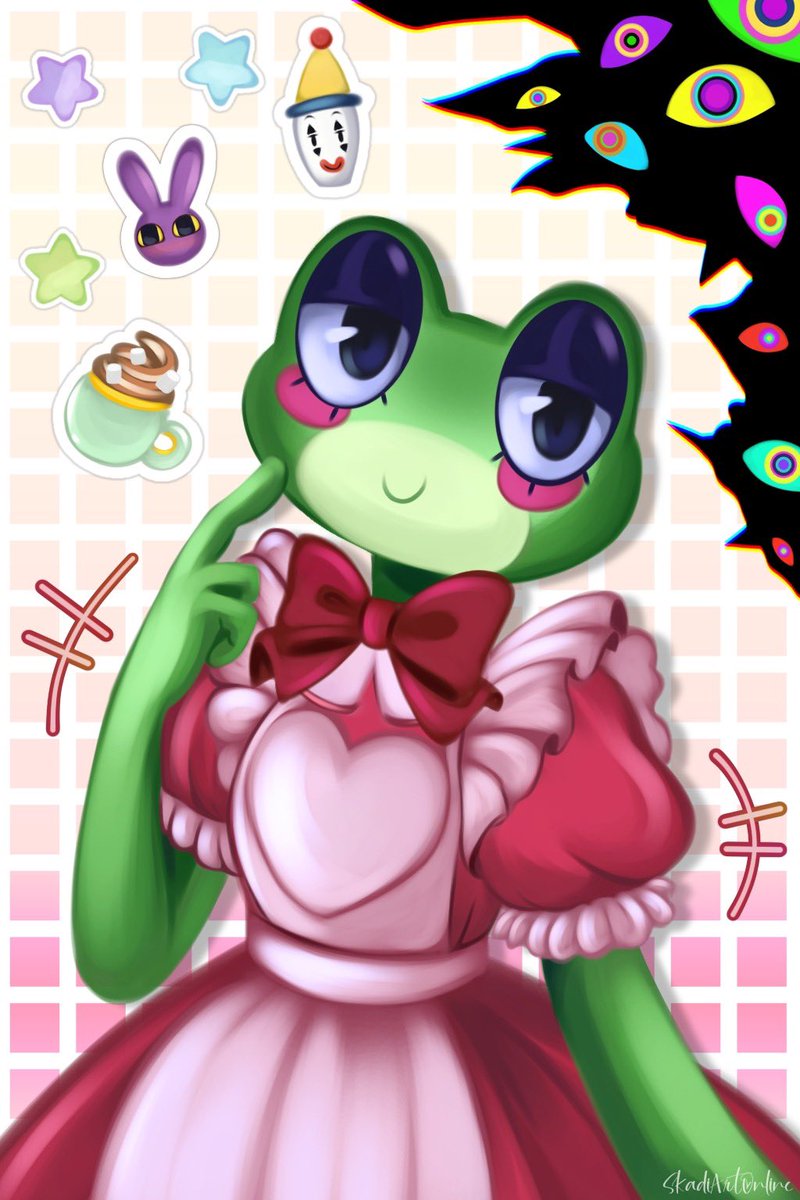 SkadiArtOnline's tweet photo. 𝑅𝑖𝑏𝑏𝑖𝑡.ᐟ 🐸⋆˙⟡ 💚✨

OMG, her personality is exactly as I imagined it, I absolutely loved her. If you have the chance to see the movie, don't miss it! 💖

#tadc #ribbit #theamazingdigitalcircus #tadcribbit #jax https://t.co/8rXuOs3Szw