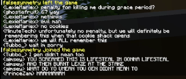 seagreenkey's tweet photo. // lifesteal spoilers
that cookie shack will never know peace atp 😭😭 https://t.co/34jK9YIFt7