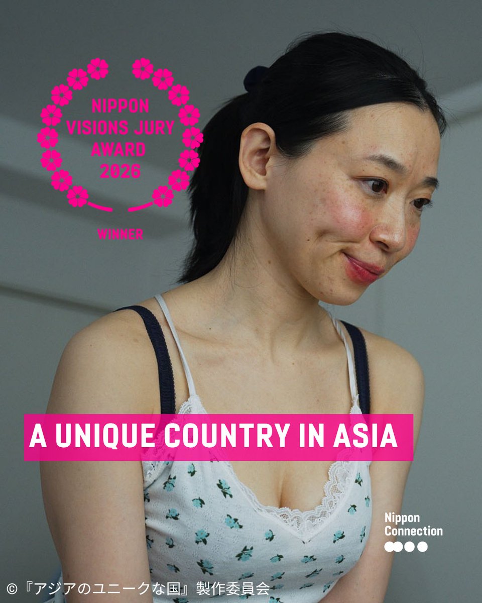 NipponFilmfest's tweet photo. 🏆The NIPPON VISIONS JURY AWARD 2026 goes to A UNIQUE COUNTRY IN ASIA by Kenji Yamauchi!

2026年のニッポン・ヴィジョンズ審査員賞は、山内ケンジ監督作品『アジアのユニークな国』に決定しました。

🎉Congratulations! おめでとうございます 🥳

#NipponConnection #NipponConnection26 https://t.co/RDdrYHnlZh
