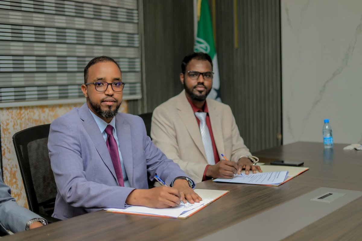 SLMA_DOCTORS's tweet photo. It was an honor to sign an MoU between the Somaliland Medical Association (SLMA) and the Frantz Fanon Foundation University (FFU). We look forward to a fruitful partnership that advances medical education, research, and professional development. https://t.co/Eg8DNLD68C