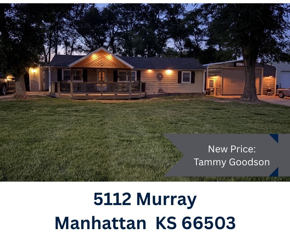 GoodsonTammy's tweet photo. 🔥New Price 🔥 ✅ out this listing 🏡  Great home, huge shop, easy access to Ft Riley, Manhattan JC 
Text 📲 Tammy for more info #manhattanks #realestate #ksu #junctioncity #ftriley #littleapple https://t.co/OSMTN826zP