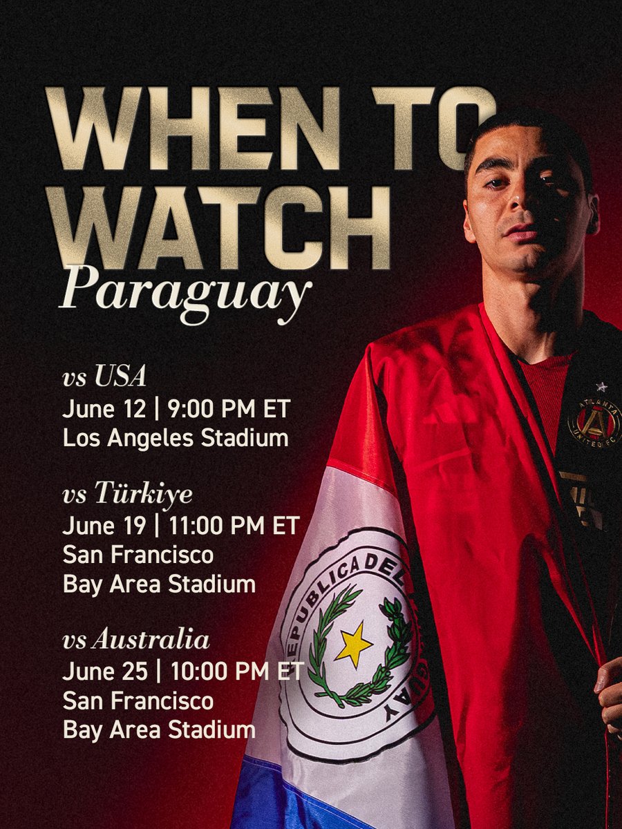 ATLUTD's tweet photo. MUNDIAL FOOTBALL THIS WEEK 🤭 https://t.co/dt3GtgtcTO