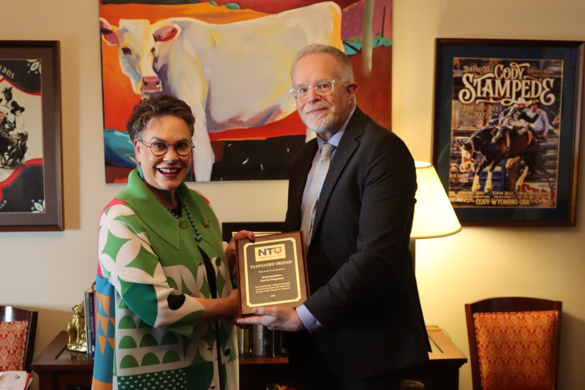 RepHageman's tweet photo. I am honored to receive the Taxpayers' Friend Award from @NTU. I earned an 'A' grade on my voting record for defending taxpayers, reining in spending, and cutting wasteful regulations. https://t.co/JP9NTk167h