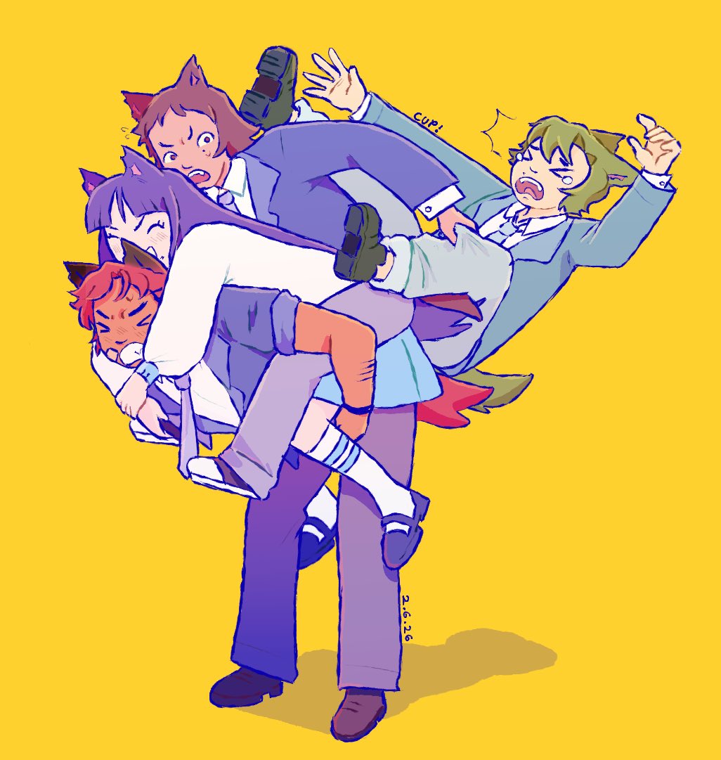 cuppapoo's tweet photo. WEREWOLF PUP SQUAD! (And blaze)
#aphmau #aphmaufanart https://t.co/bnLRGq3co7