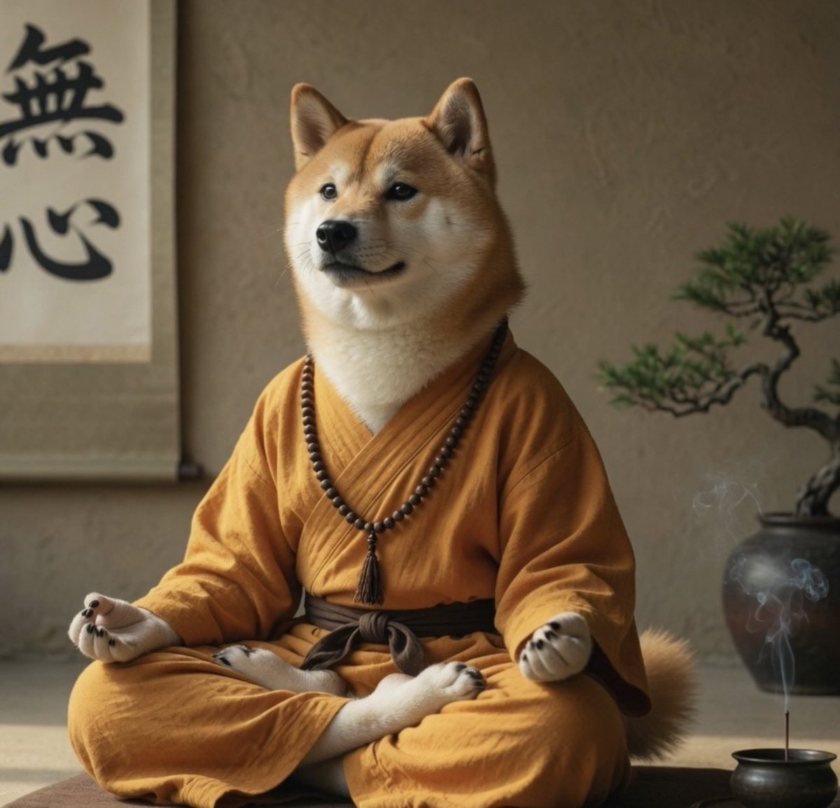 DogeOS's tweet photo. “In the chaos of the unpredictability of the market, one must remain at peace.”
Grand Master Doge https://t.co/amIvPlj9I9