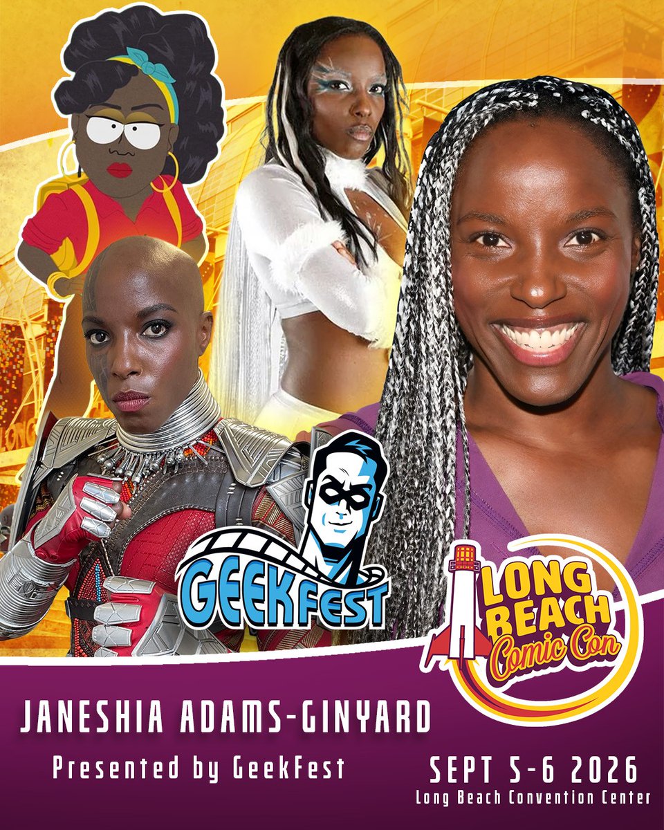 GeekFilmFests's tweet photo. #SundayFunday
If you missed out announcements in the past couple weeks!
Join us @therealLBCC Sept 5-6
With our Special Booth Guests...so far @JaxDallas and @HollywoodLadyj
Grab your passes NOW!
https://t.co/ppToXuvVx2
#geekfest #comiccon #filmfestival #LBCC https://t.co/uA8uze2TxC