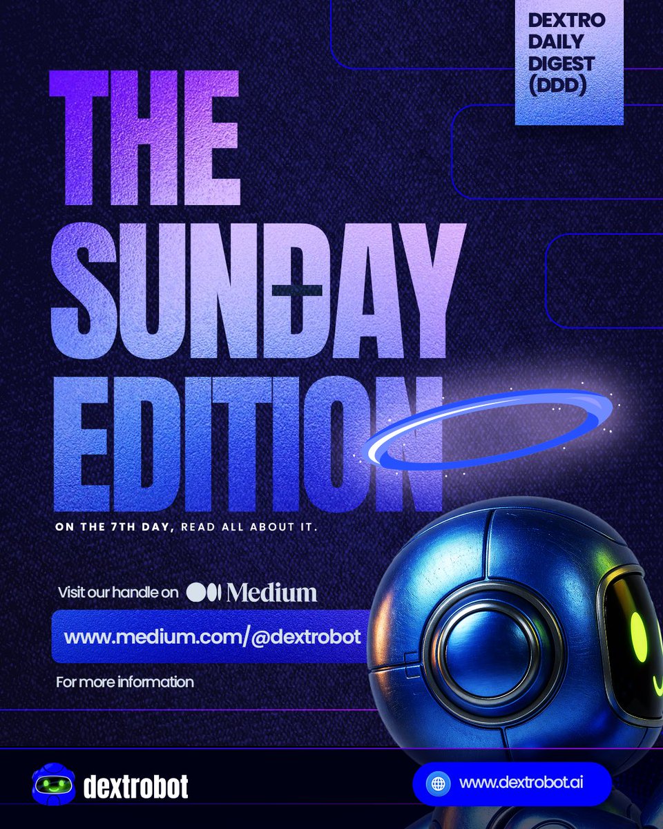 dextrobot's tweet photo. https://t.co/VfBwRkd2qW

New edition out now❕ https://t.co/YOVZpnMZUj