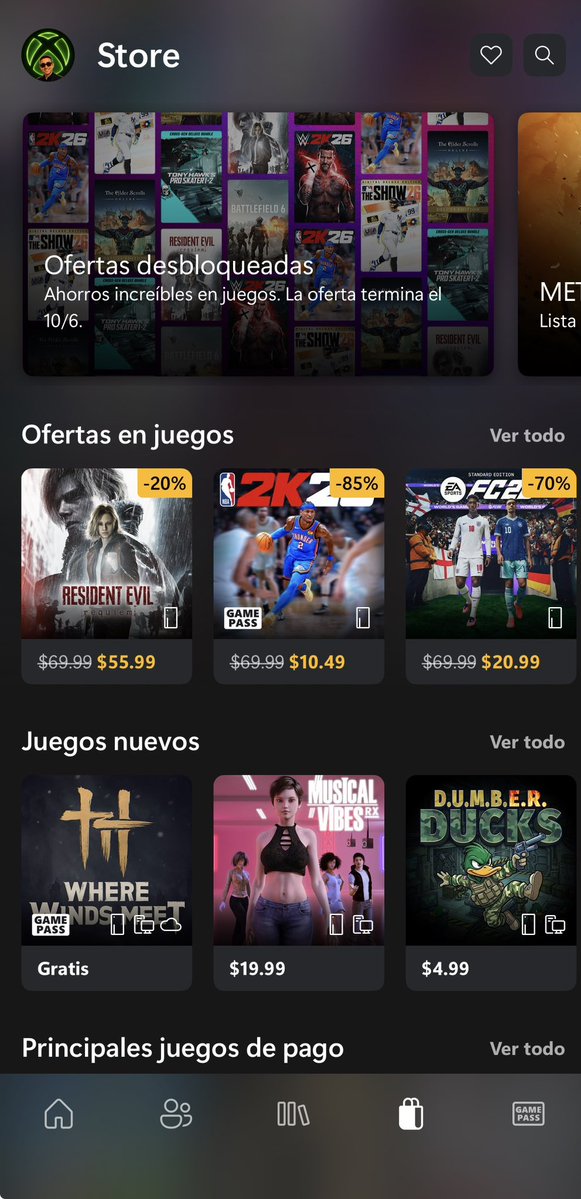 AlvarinhoES's tweet photo. @morsa8gamer @yosoyflashito Quién dice que soy migrante? En El Salvador perfectamente puedes comprar en la store y juegos físicos de Xbox en día 1.

Hay que informarse un poco más! https://t.co/8YWedp98q2