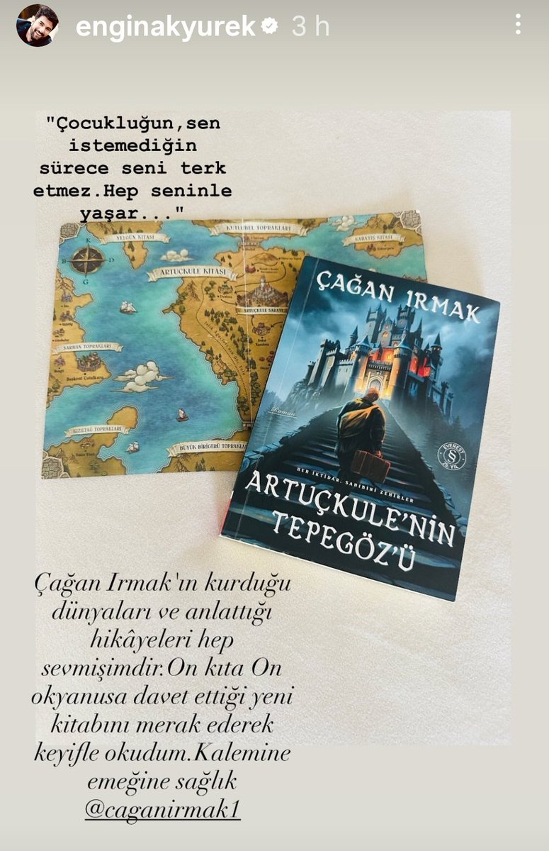 EnginAkyurekPy's tweet photo. #EnginAkyürek  desde sus historias https://t.co/NyQDu2NNxM