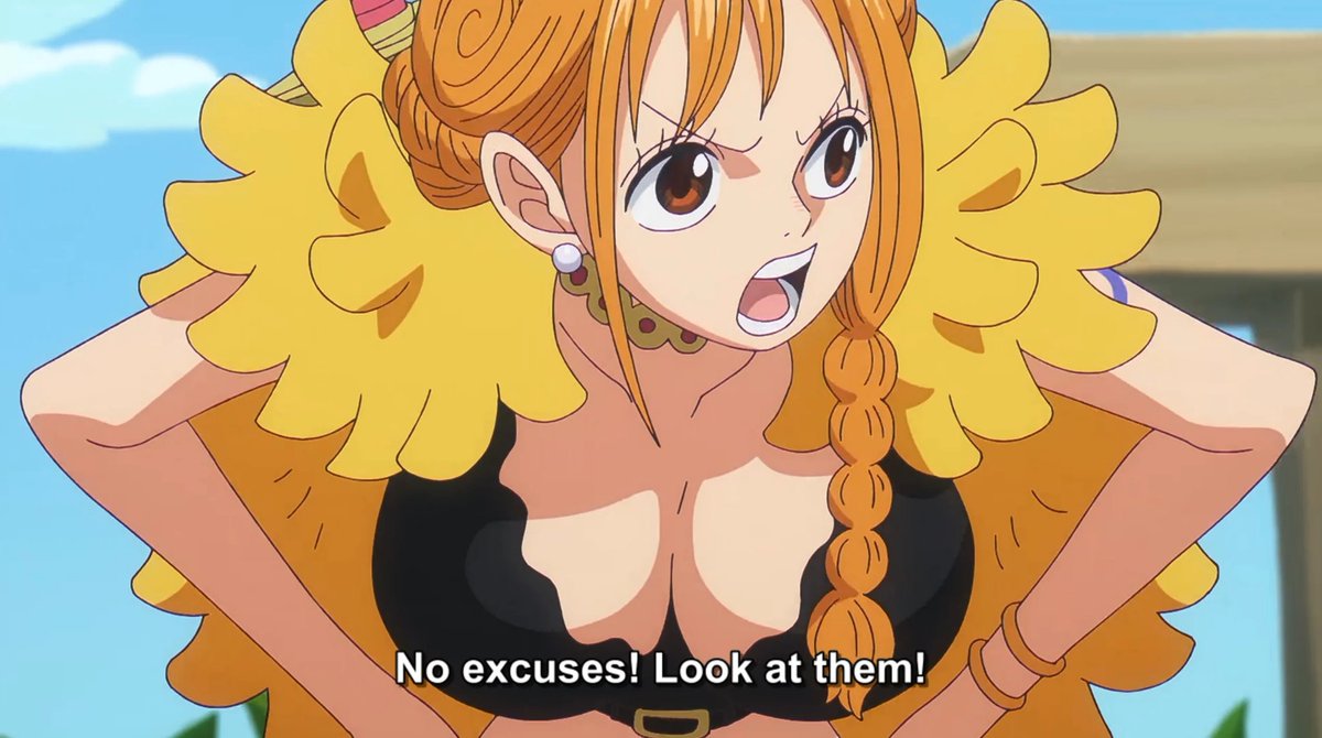 0takusociety's tweet photo. Nami-san is commanding you https://t.co/9JnD5zCbPH