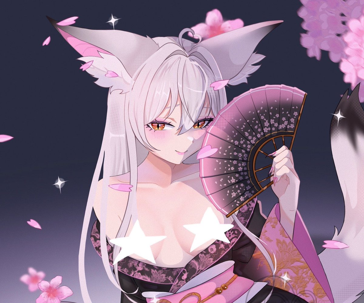 mxisabx's tweet photo. Pretty lil fox #animegirl #nsfwart https://t.co/o1FmUBxYAT