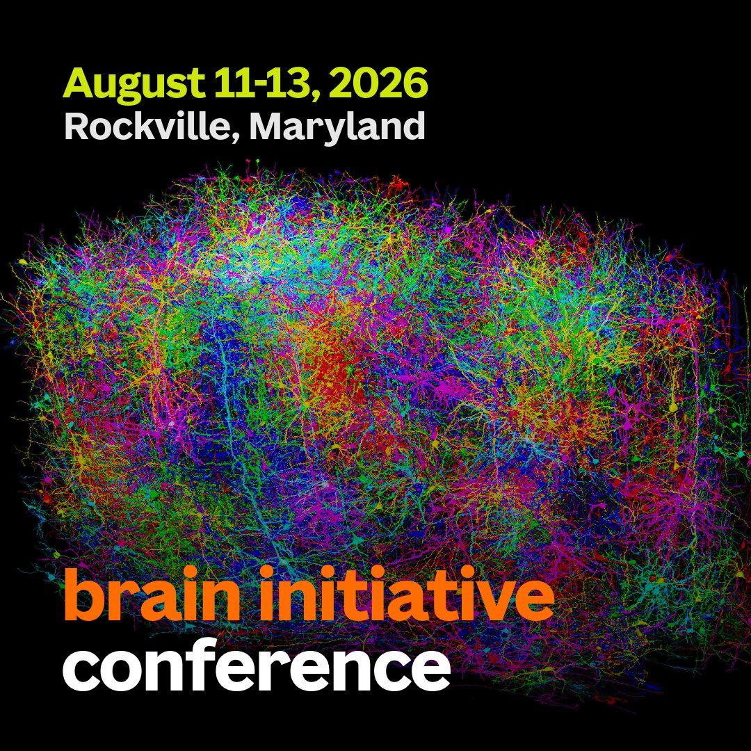 AllenInstitute's tweet photo. Join us at the #2026BRAINConference!

Attendees will get to hear about the accomplishments of the BRAIN Initiative community and get a preview of what's to come. Open to the public and free to apply.

🔗 Learn more and register at: https://t.co/56uk4LVjIq https://t.co/y2JziZMBBE