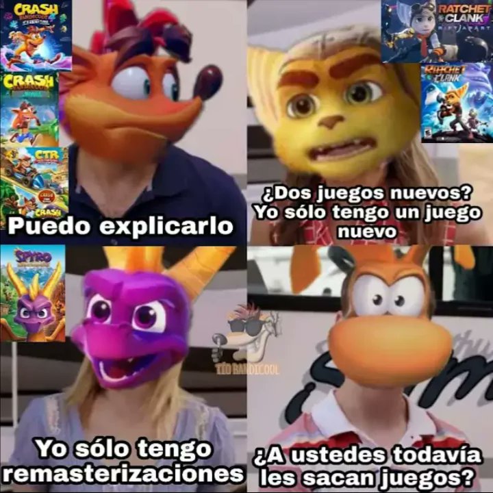 Cruhi_RYC's tweet photo. Que lastima que de esta imagen Crash terminara siendo el mas washed... (de momento) https://t.co/MzNC1dDx9z