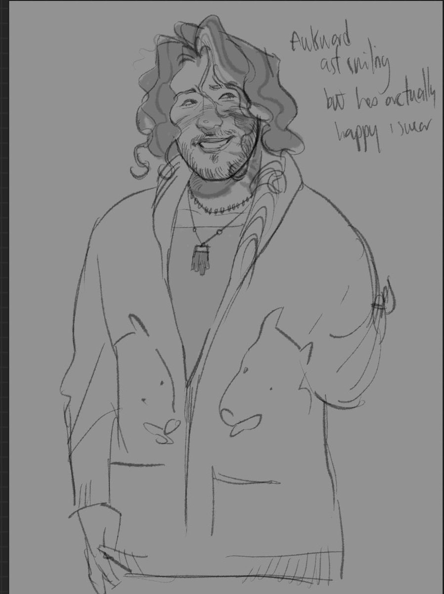 crysbii's tweet photo. This got a few likes and I remembered that I had redrawn this.. the cardigan is ass though but the spirit is there https://t.co/WThxTFmo0S