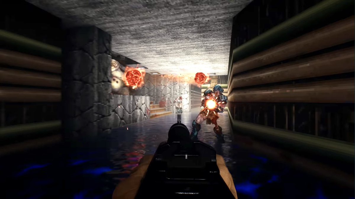 EvilFuGuru's tweet photo. The DOOM Dark Ages expansion trailer clearly shows the classic DOOM 1/2 shotgun in a city environment and the entrance from the second level of DOOM 2…
PLEASE let these be playable flashbacks with the modern controls and gfx!🤤🤤🤤
#DOOM #idSoftware #XBOX https://t.co/uV2AYYSiJX