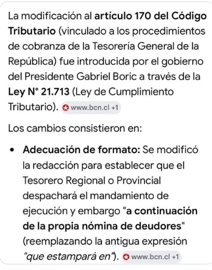 Iherreraa's tweet photo. Boric modifico un artículo del Código Tributario para que la Tesorería pudiera expropiar los sueldos de los deudores del CAE.  Fue Boric el que se los fregó, no Kast. https://t.co/cXAUecN1nc