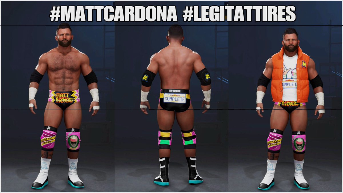 xLEGITATTIRES's tweet photo. Two Matt Cardona attires now availlable on console CC #WWE2K26 @TheMattCardona @Smacktalks @NODQCreations https://t.co/BxL9eEJpVw