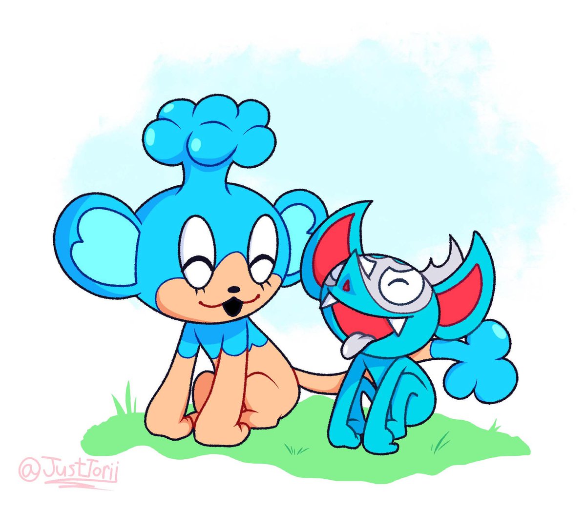 MallGoblinfan's tweet photo. Copying his big sis #Panpour #Impidimp https://t.co/Q7icf4dZ8R