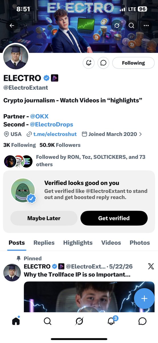 Jimofweb3's tweet photo. @voided @ElectroExtant you consistently show great care for your community!💥 

Thank you for this incredible Chance.  

I really hope I get chosen this time around 

 @GNF_0x 
 
@Trixx173028 

A1xMY8LsJEQWAh82j4NnoJ7S77DAeocKM8gZteq4Ptiu https://t.co/IEsFfEzBdn
