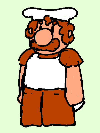 Foeofdrawing's tweet photo. Realized I never really drew Gustavo #PizzaTower https://t.co/vMsiQWWWqH