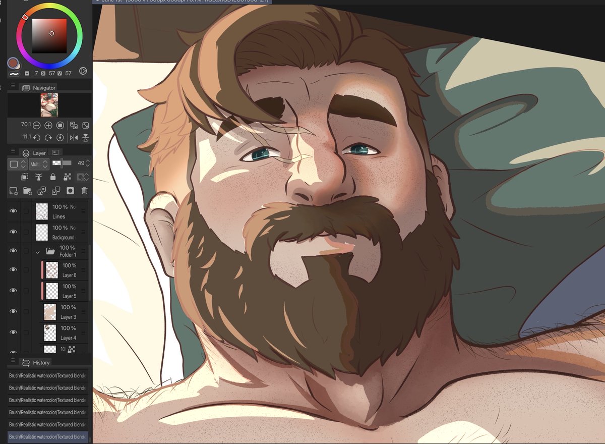 toteilly's tweet photo. Bear face 💚 (w.i.p) https://t.co/Xoh5KvAMP4