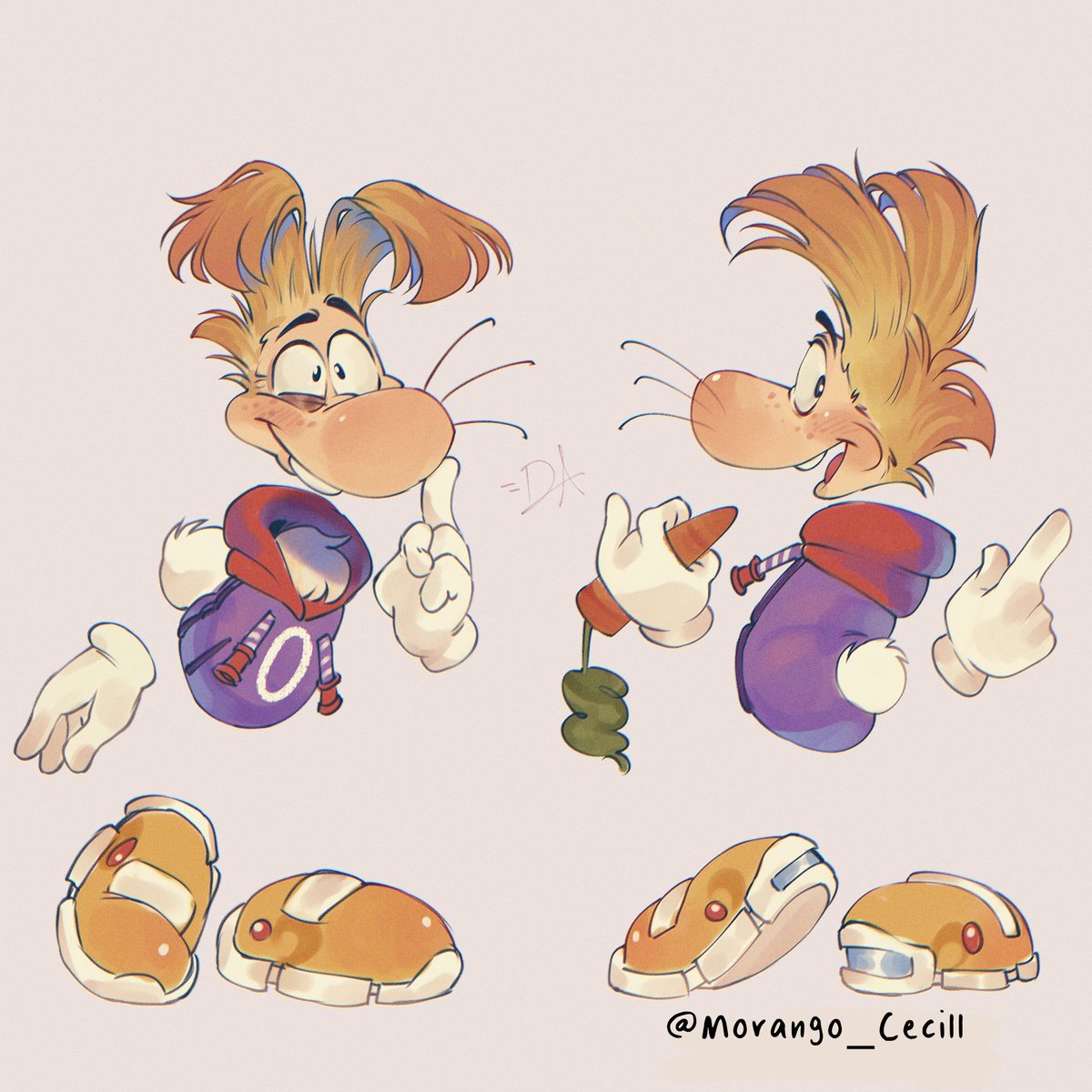 Morango_Cecill's tweet photo. When I was a kid I used to think that he was some sort of rabbit so

Yah 

#Rayman https://t.co/Drby6gMnRH