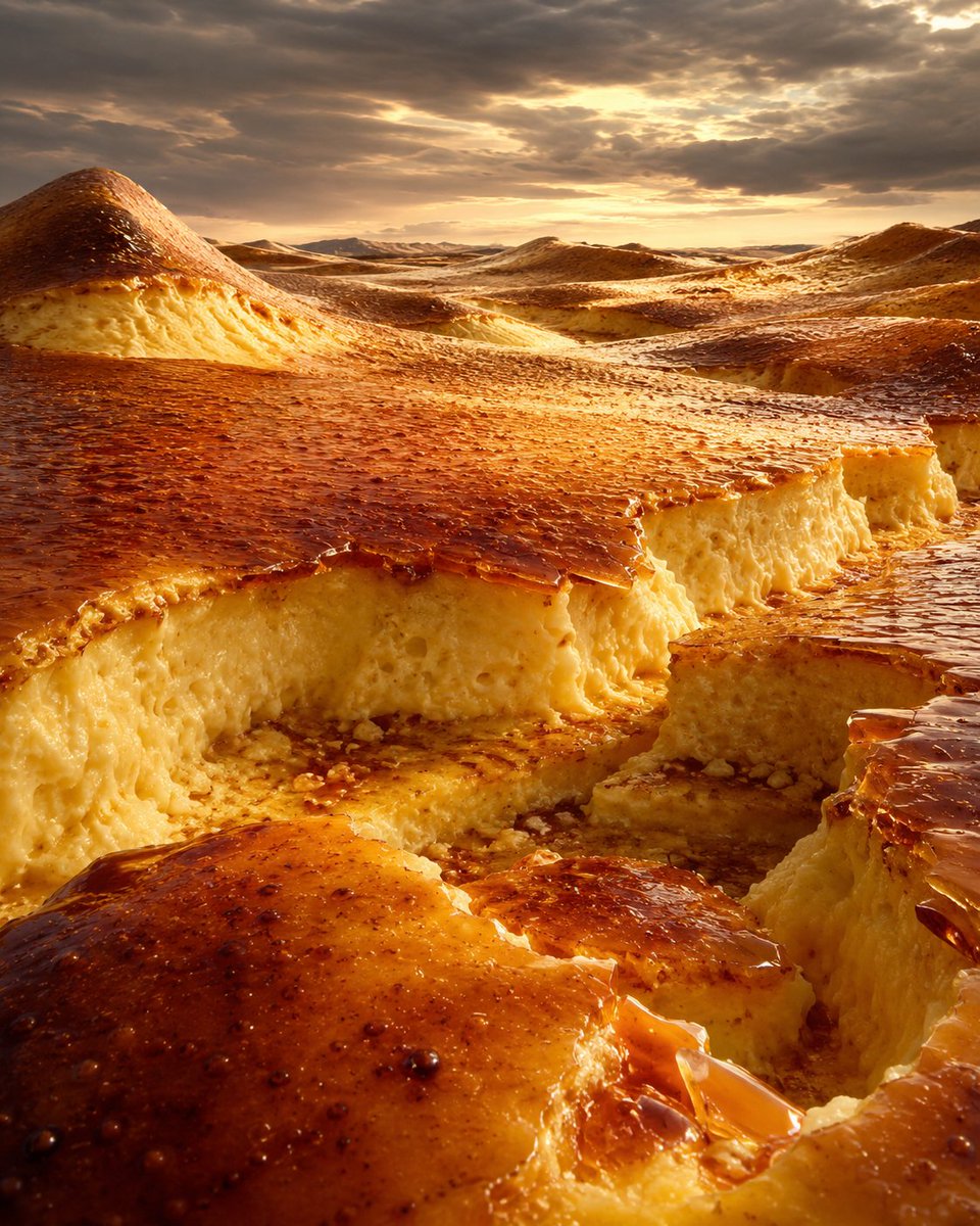 AIMemeCreator's tweet photo. @RaminNasibov Crème Brûlée Desert https://t.co/JoJBq9qFgO