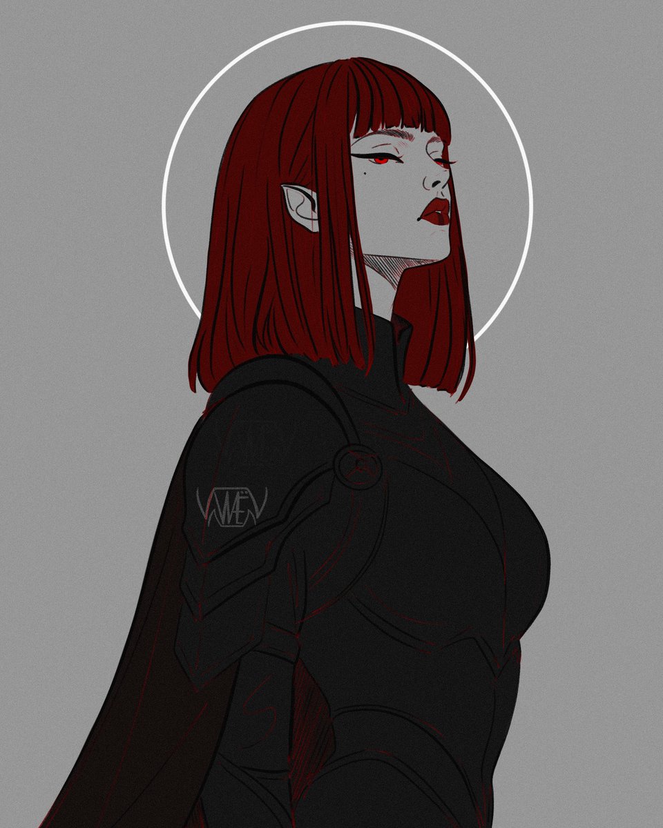nelfadada's tweet photo. Mi dhampir Hellknight https://t.co/wtq5NHOcLV