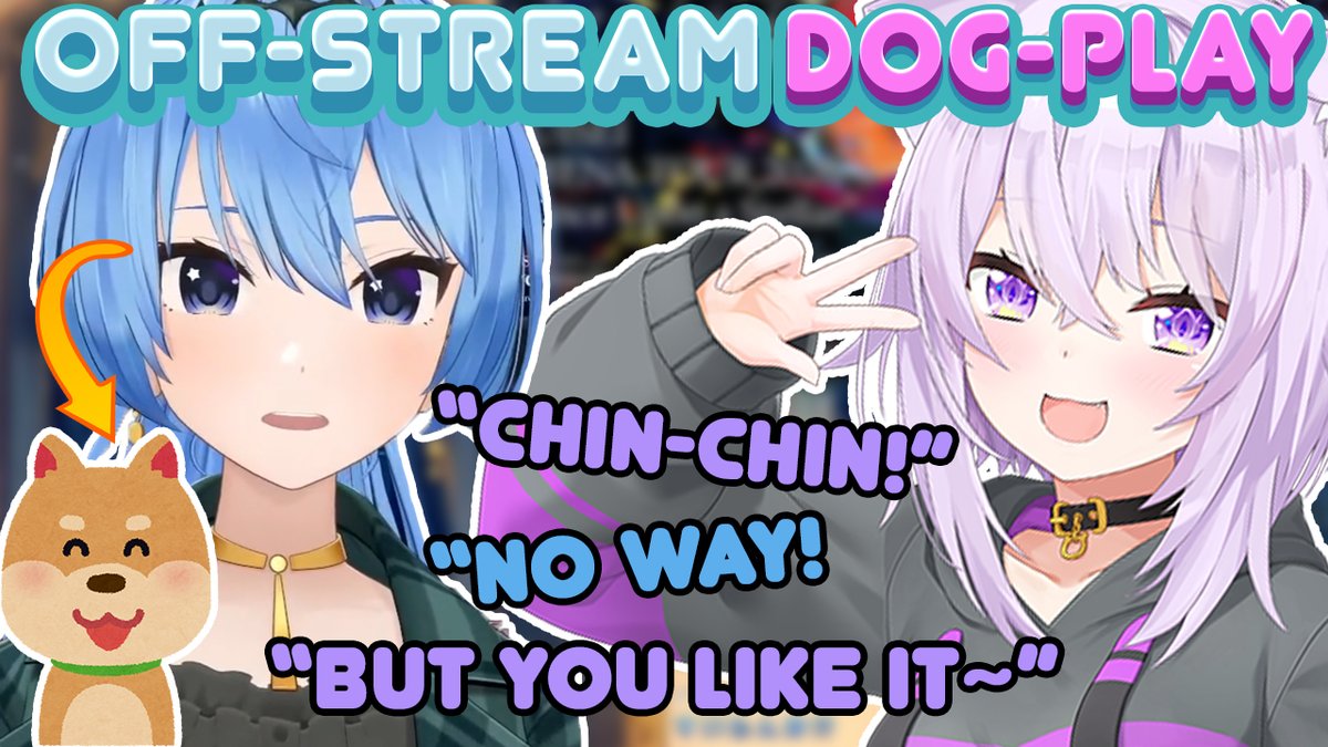 Yucup_ch's tweet photo. Suisei &amp; Okayu YABAI SHIMONETA Off-Stream Story【Hoshimachi Suisei / Nekomata Okayu】

Link: https://t.co/6xL2cBUEKS https://t.co/dWo40mYPlt