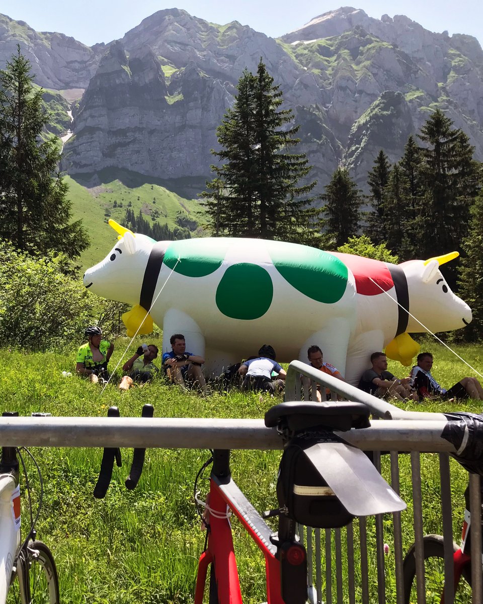 hochblau's tweet photo. Ein paar Impressionen von der Säntis Classic 🚴‍♂️

Rennrad, Alpstein, Schwägalp – und dieses besondere Gefühl, wenn aus Kilometern ein Erlebnis wird.

Am 14. Juni 2026 geht die Säntis Classic wieder an den Start.
Mehr Informationen:
https://t.co/UjPVt6X9yr

#hochblau #SäntisClassic #Rennrad