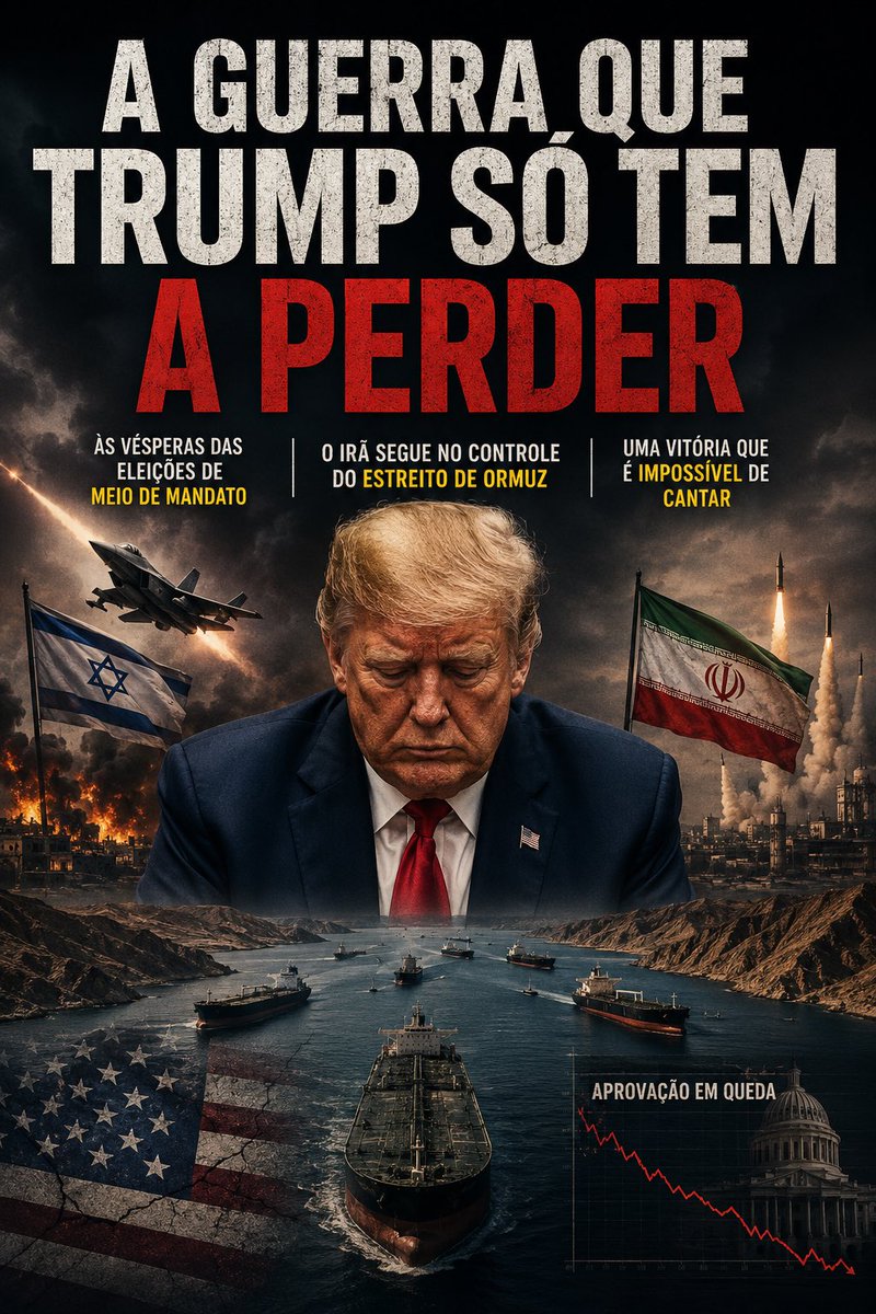 Helhrs's tweet photo. @hoje_no @realDonaldTrump Enquanto Teerã mantiver capacidade de pressionar o Estreito de Ormuz e sobreviver como regime, a Casa Branca terá dificuldade para transformar a campanha numa vitória incontestável. @realDonaldTrump https://t.co/eQX6NzIDUU