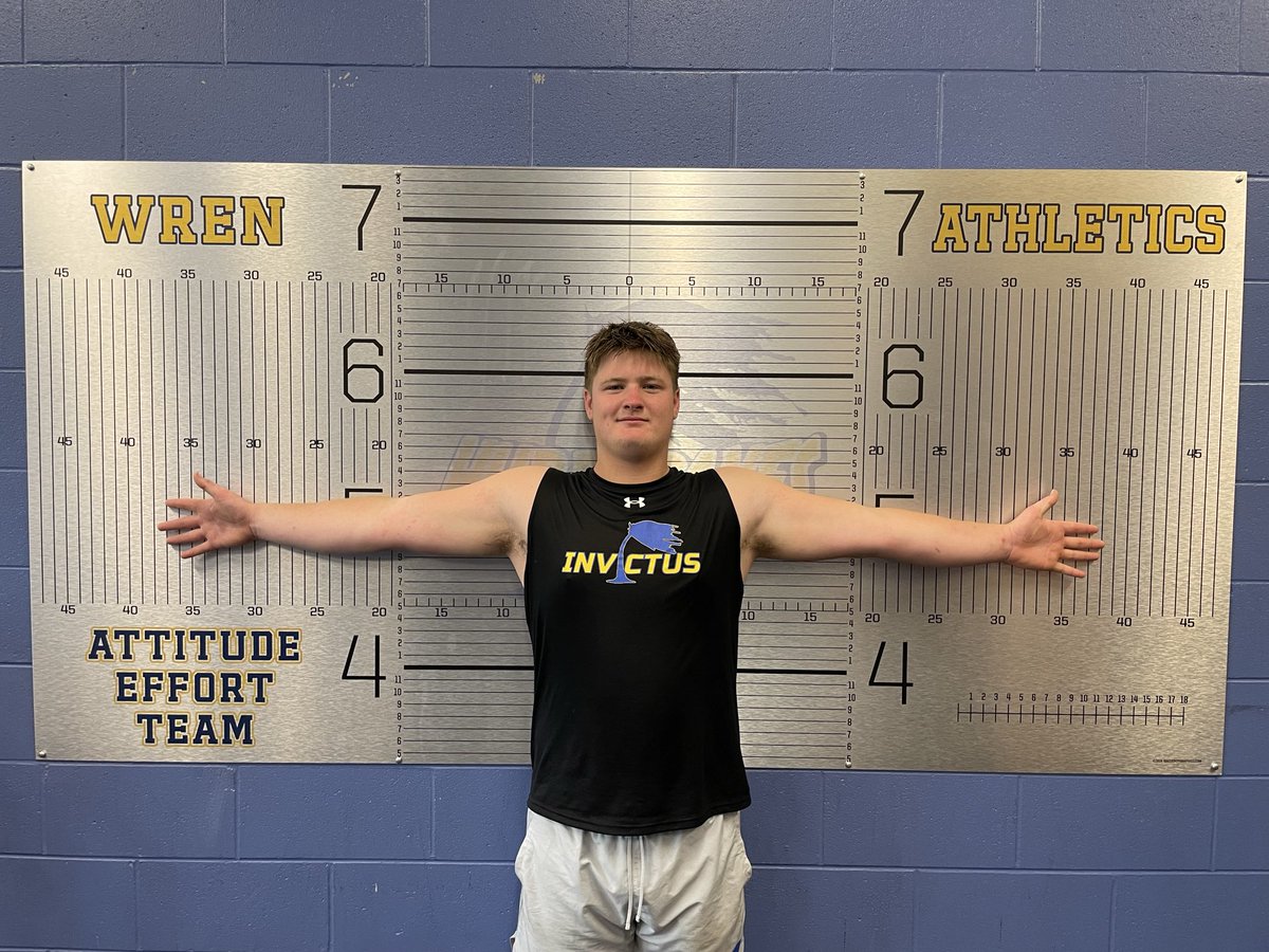 MrCoachFrate's tweet photo. 🌴🌀🏈🌴🌀🏈🌴🌀🏈🌴🌀🏈
🔊🔊ATTENTION COLLEGE FOOTBALL PROGRAMS‼️@OfficialWrenFB is a great place to recruit in the upstate‼️✅verified grades✅verified measurables ✅great kids✅great players
@OfficialWren @CoachPerdomo @ZachPritchett @CoachLollis @ZachPritchett https://t.co/MZHzHZVjN8